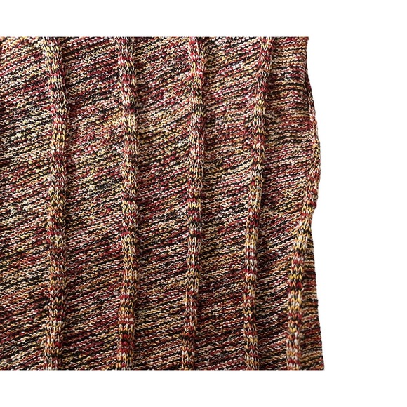 Zara Womens Size XLarge‎ Cropped Ribbed Wide Leg Knit Pants - Picture 6 of 7